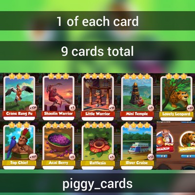 Acai card in coin master game