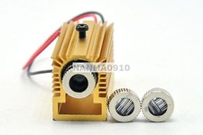 20mw 405nm Violet Blue Laser Diode Adjustable Dot Line Cross Module w/Heatsink