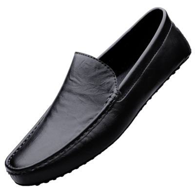 Genuine Leather Casual Shoes Slip on Men display picture 2