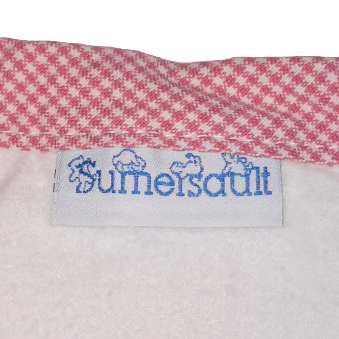 Manta bebé Sumersault Blue Stars rojo guinga 29" X 38" Foto 2 de 4