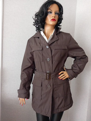 IDENTIC Damen Übergangsjacke Kurzmantel Gürtel 38/40 NEU !