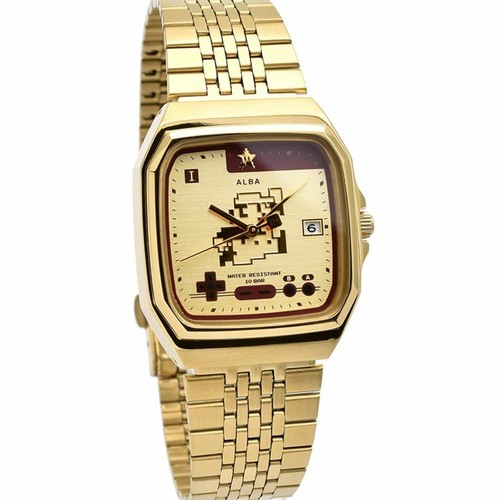 SEIKO ALBA Super Mario Collab Model Famicom Design Watch Japan ACCK421  Nintendo 4976660183161 | eBay