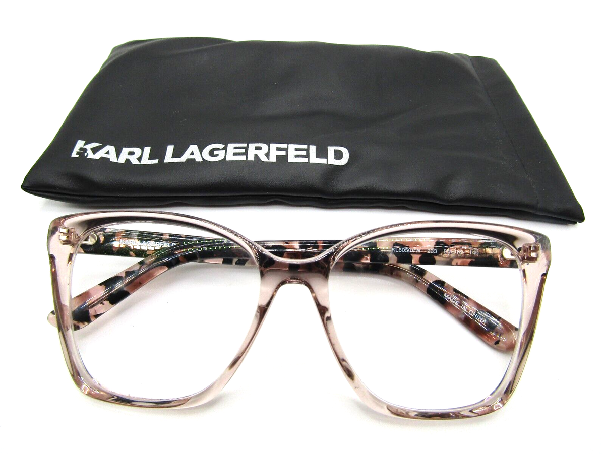 Vintage Rare Karl Lagerfeld KL6050VW 233 Grey Tortoise  display picture 3