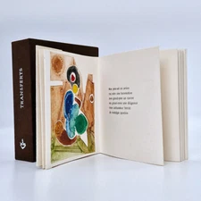 Paolo Boni Michel Butor Trasferts livre d'artiste Artist's book Boni