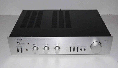 Ampli Vintage Nikko NA-390 II - Stéréo Intégré - Bon état