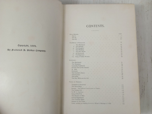 Poems (Hardcover 1892) Set of 4 Stokes Company Whitter Browning Longfellow Burns - Picture 6 of 12