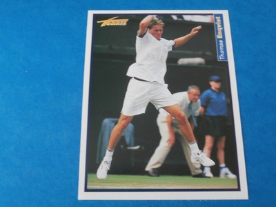NATALIA ZVEREVA, RARE TENNIS 1992 ROOKIE CARD MAGAZINE TENNIS DE FRANCE