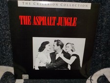 The Asphalt Jungle Criterion Laserdisc LD John Huston Free Ship 50