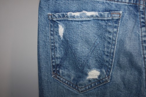 $248 Candice Mother Jeans Stunner Size 27 Blue Hijacking The Runway Denim Pants - Picture 10 of 15