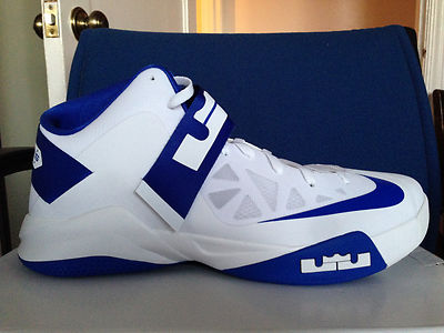 Nike Mens Zoom Soldier VI 6 TB LeBron James White Royal Blue