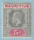 MAURITIUS 184a  MINT HINGED OG * DIE I - NO FAULTS VERY FINE! - YWO