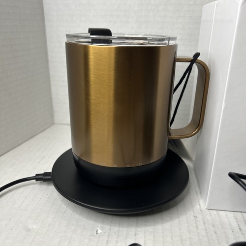 (READ DESC) S3 Pro Temperature Control Smart Mug With Lid Coffee Mug Warmer - Picture 2 of 4