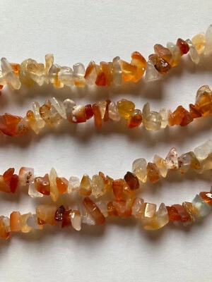 ( Red Agate ) ACHAT endlose Kette / Länge ca. 86-88 cm ( NEU ) - Bild 1 von 4