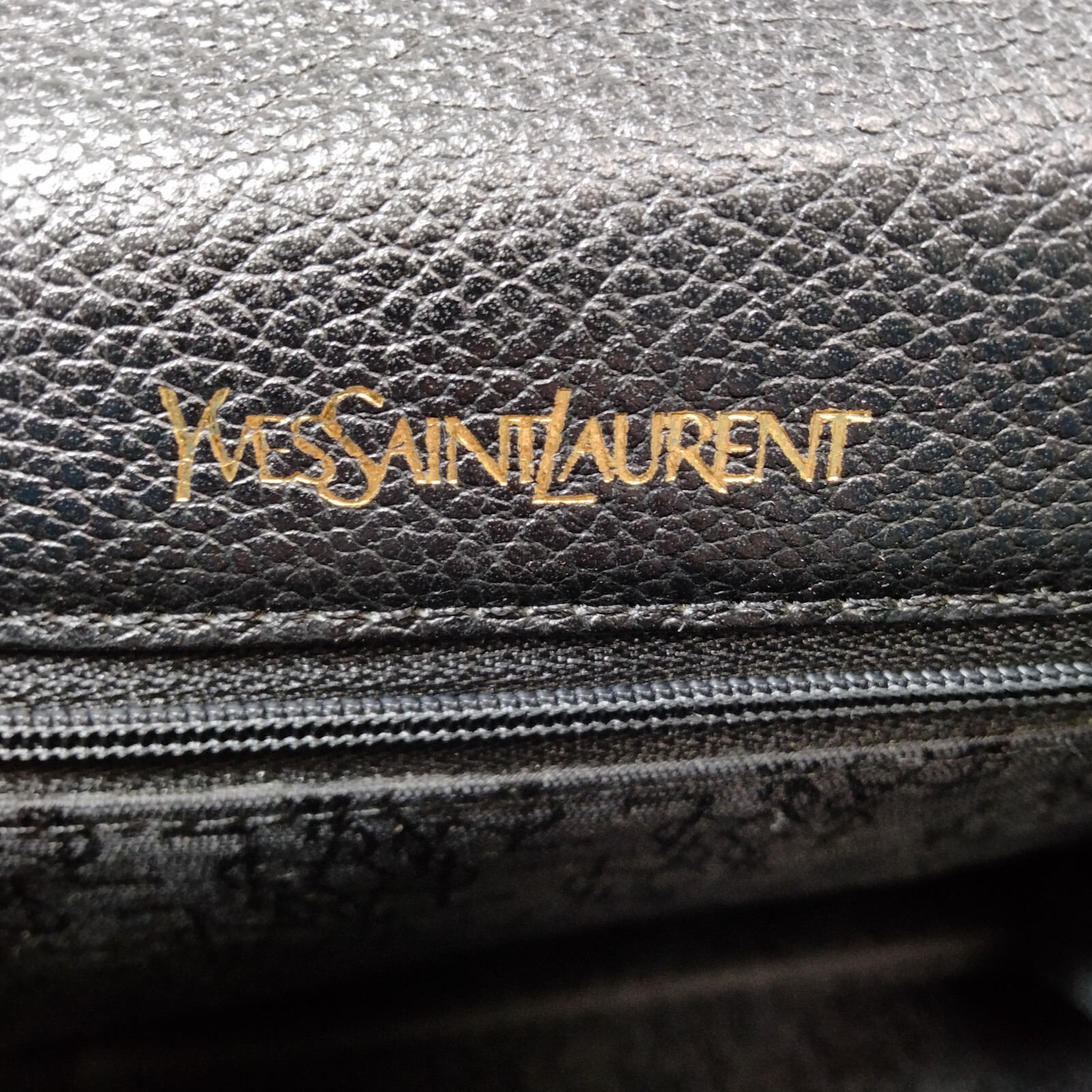Yves Saint Laurent Crossbody bag Black Leather 1167015 eBay