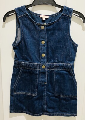 jigsaw denim dress JIGSAW Cotton Denim Gathered Midi Dress