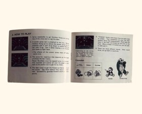 Nintendo NES Donkey Kong Manual Instruction Booklet Only No Game 1986