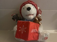 Holiday Animated Bedtime Story Telling Teddy Bear Christmas Gift Decorative