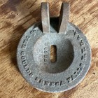 New Listing7"Antique Cast Iron Water Well Hand Pump Top Plate Gould's Pumps Seneca Falls Ny
