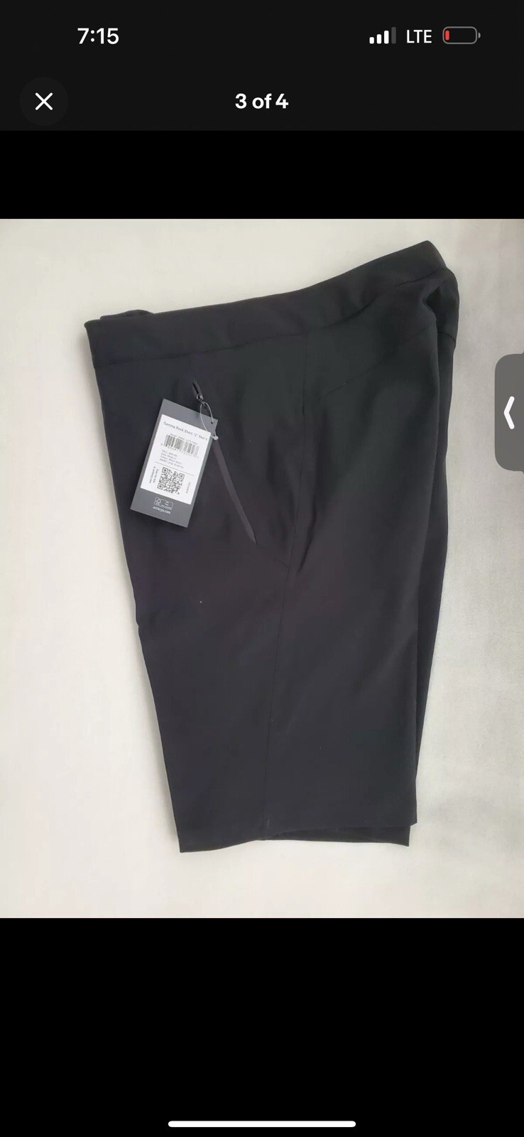Arc'teryx Gamma Rock pantaloncino uomo 12" taglia MEDIA NUOVO