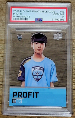 2019 Upper Deck Overwatch League #48 Profit Infra-Sight Rookie Card PSA 10 POP 1