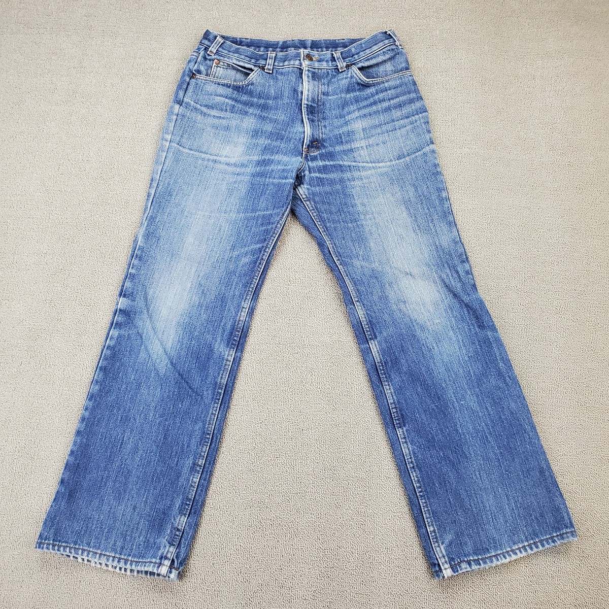 Vintage Levis Jeans Men's 36 X 32 Fleece Lined Made in the USA Blue  Rockabilly | eBay