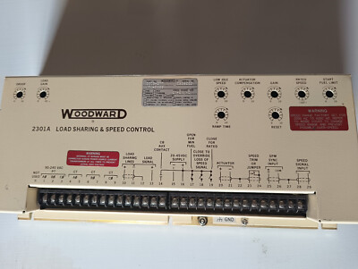 woodward 2301A Lastverteilung und Drehzahlregelung 9905-377