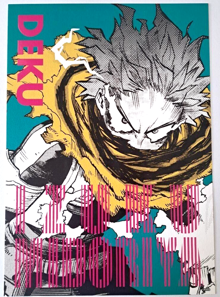 My Hero Academia Heroaca Art Card Collection vol.1 Izuku Midoriya