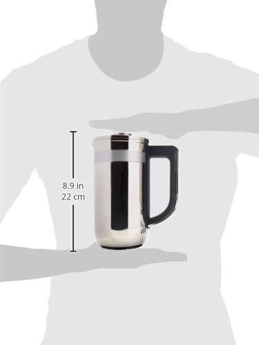 KitchenAid RKCM0512SS Precision Press Coffee Maker, Stainless Steel (Used)