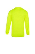 Hi Vis Safety T Shirts High Visibility Fast Drying Work Sports Wear Long Sleeve