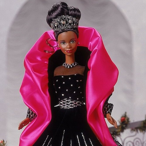 1998 black holiday barbie