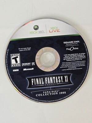 Final Fantasy XI Vana diel Collection 2008 (Microsoft Xbox 360) DISC ONLY