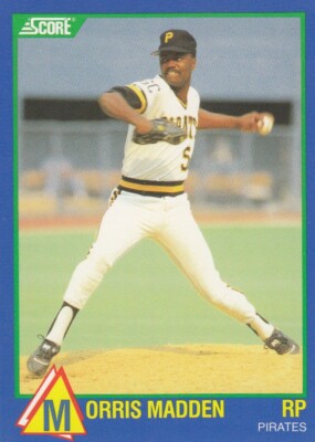 1989 Score Rising Star # 32 Morris Madden - Pittsburgh Pirates | eBay