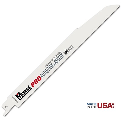 MK MORSE Fire & Rescue Reciprocating Saw Blade 9'' x 7/8'' x.062'' 14TPI (25 pack)