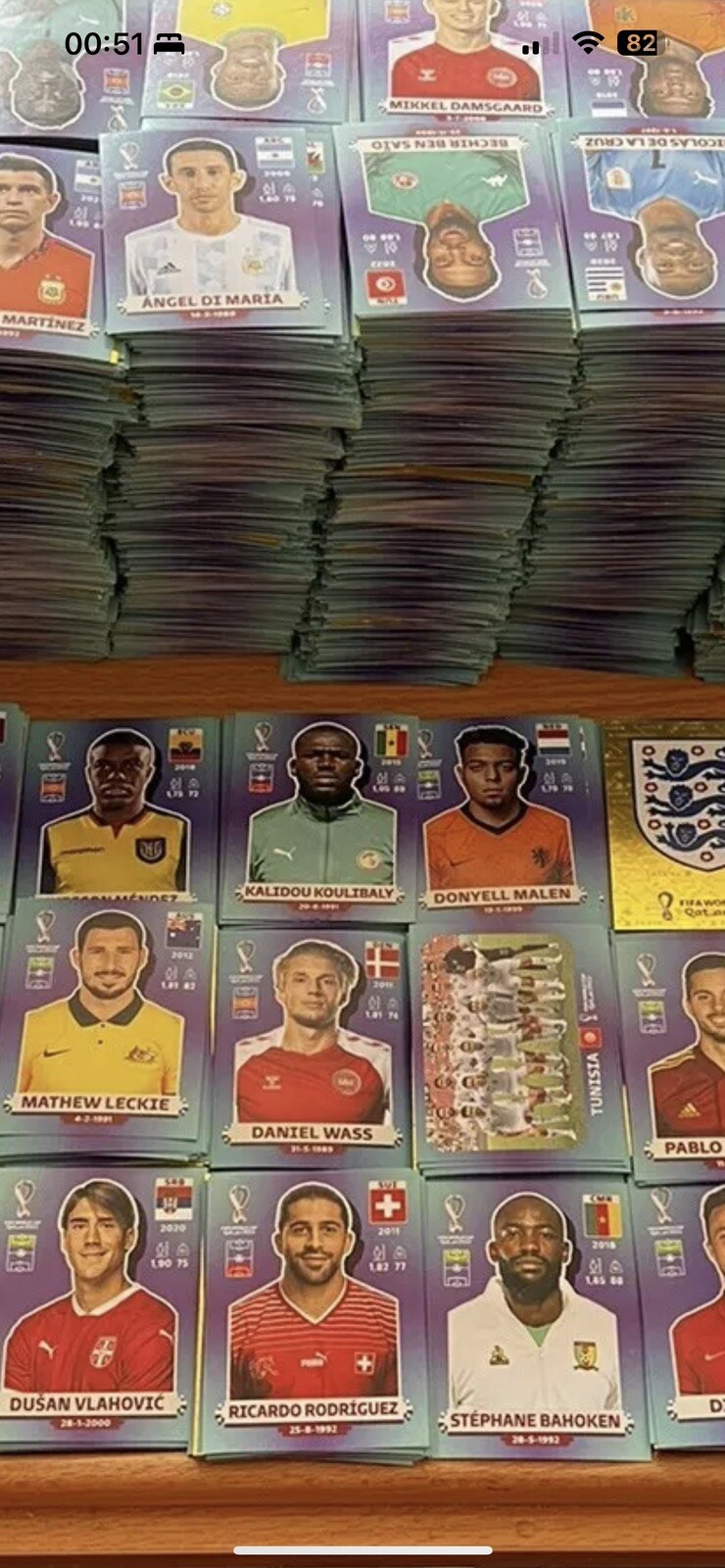 PANINI FIFA WORLD CUP 2022 MISSING STICKER SERVICE 25p EACH MESSAGE ...