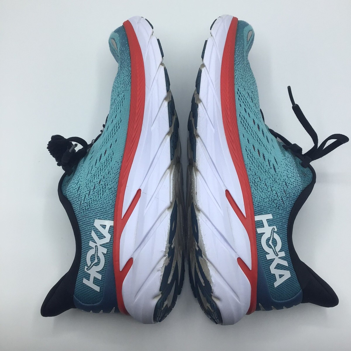 Hoka One One Men Shoes Clifton 8 RTAR 1119393 Teal Size 10D Gym Workout Active HOKA ONE ONE M CLIFTON 8 TEAL/GREEN main image 2