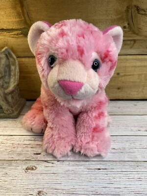 pink stuffed tiger