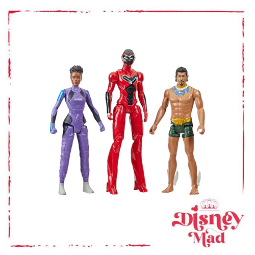 Black Panther Wakanda Forever Titan Hero Series 3 Figure Pack - Picture 2 of 2