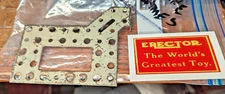 ORIGINAL 1928 MACHINE FRAME SIDE  A.C. GILBERT ERECTOR SET