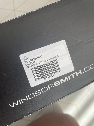 Windsor Smith - Victor Tan Leather High Platform Chunky Wood Sandals Shoes UK 5 - Picture 9 of 9