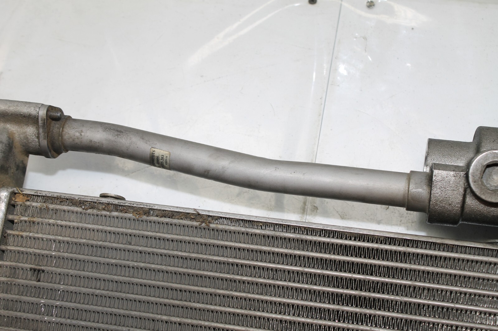 15-20 LAMBORGHINI HURACAN ENGINE MOTOR OIL COOLER ASSEMBLY LH DRIVER 420115201