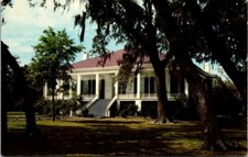 Jefferson Davis Shrine Beauvoir Mississippi VTG Chrome Postcard Unposted A23