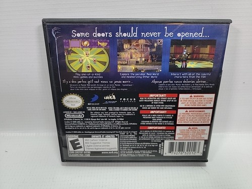 SIN JUEGO Coraline (Nintendo DS) Estuche, Manual e Inserto SOLO - Imagen 7 de 7