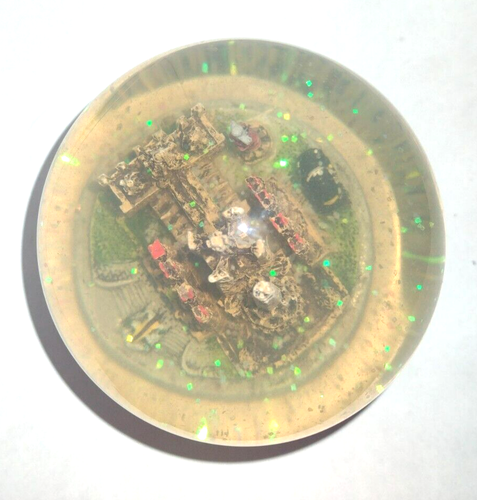 Vintage Barcelona Gaudi Water Glitter Globe Nice :) - Picture 5 of 8