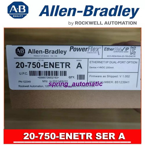 New Factory Sealed AB 20-750-ENETR SER A PowerFlex 750 2-P ENet/IP Module