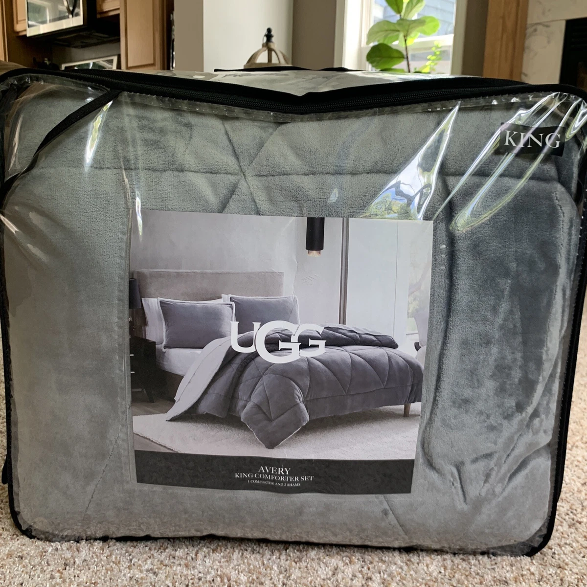 Ugg sunwashed comforter set king deals