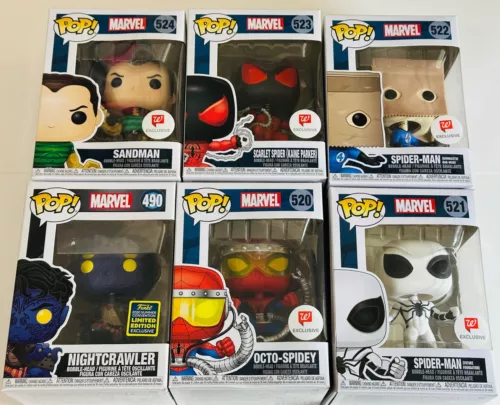 Funko Pop! Marvel HEROES 520 521 522 523 524 525 614