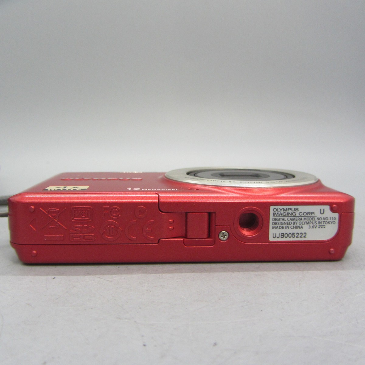 Olympus Digital Camera VG-110 12.0MP Red Tested | eBay UK