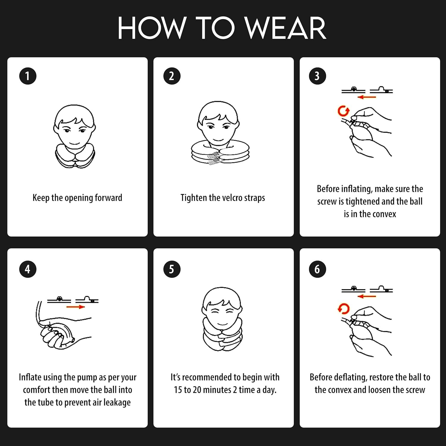 Neck Stretcher & Cervical Neck Traction Device, Best Neck Brace for Neck Pain...