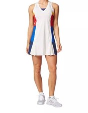 Adidas Women's Pharrell Williams NY Colorblocked Tennis Dress Originals SZ L NEW