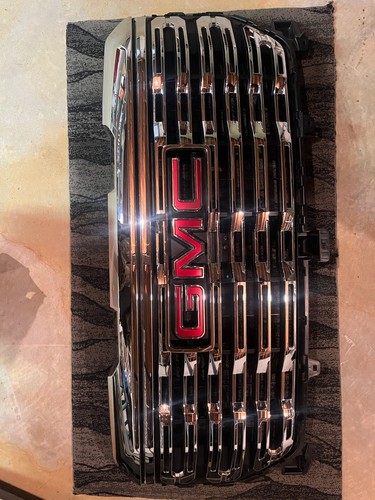 2025 GMC SIERRA 1500 GRILLE ASSEMBLY OEM FRONT GRILL W/CAMERA NO DAMAGE ...